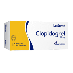CLOPIDOGREL 75 mg x 14 tabletas