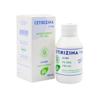 CETIRIZINA 5 mg x 100 ml