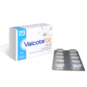 VALCOTE ER 500 mg x  30 tab.