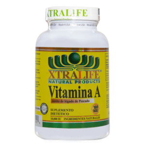 VITAMINA A 1000 UI x 100 caps.