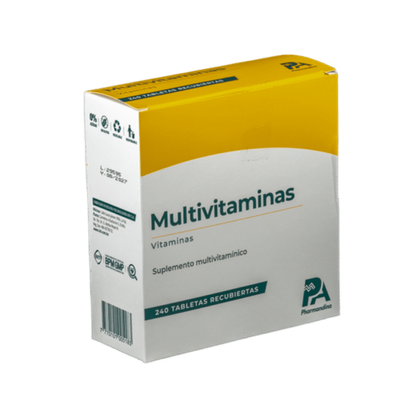 MULTIVITAMINAS x  240 tabletas