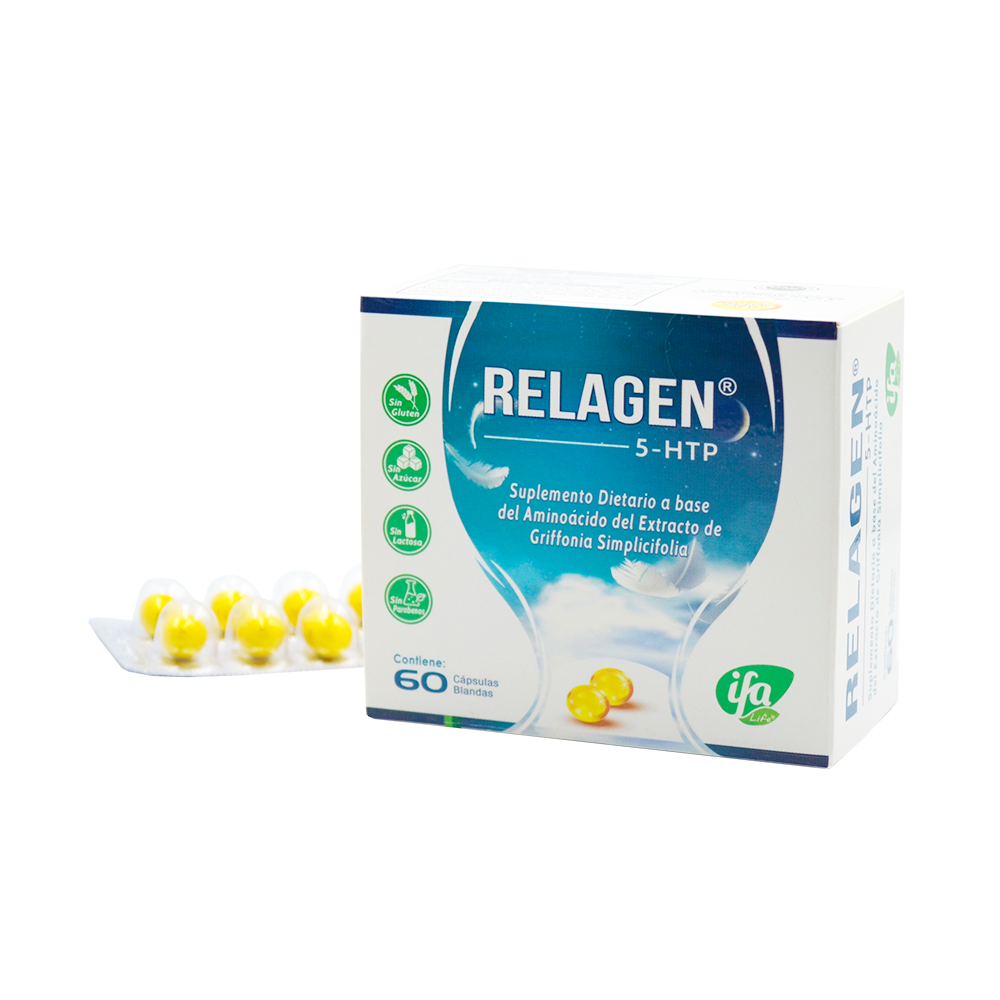 RELAGEN 5 HTP x 60 caps.
