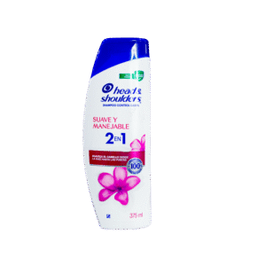 Head & Shoulders Shampoo Suave Y Manejable 2 En 1 X 375Ml