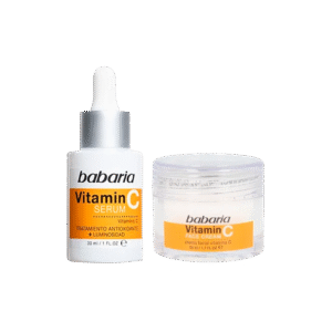 PACK SERUM Y CREMA FACIAL CON VIT. C EFECTO LUMINOSIDAD