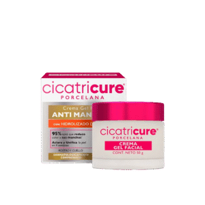 CICATRICURE PORCELANA CREMA GEL FACIAL ANTI MANCHAS x 50g