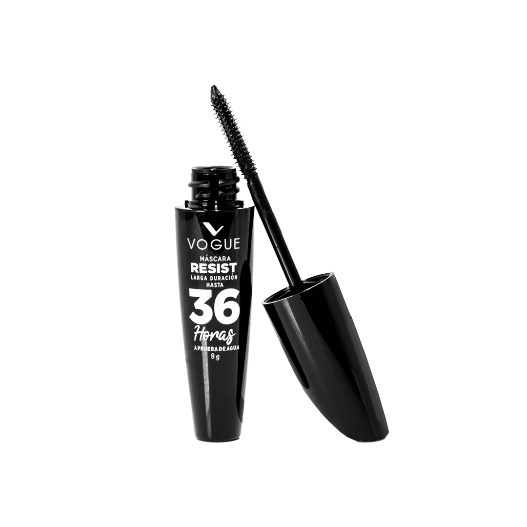 Vogue Mascara Pestañas Resist Negro X 9G