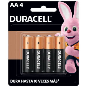 Duracell Pilas Aa X 4 Unid.