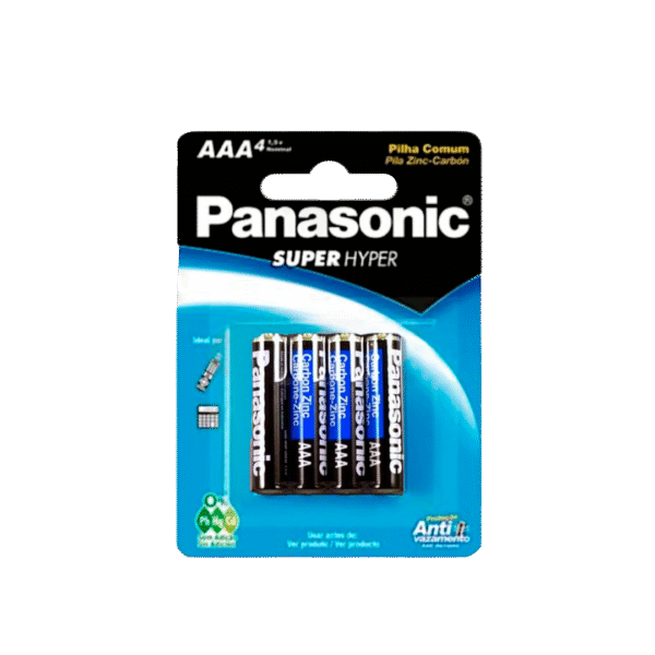 Panasonic Pilas Super Hyper Aaa