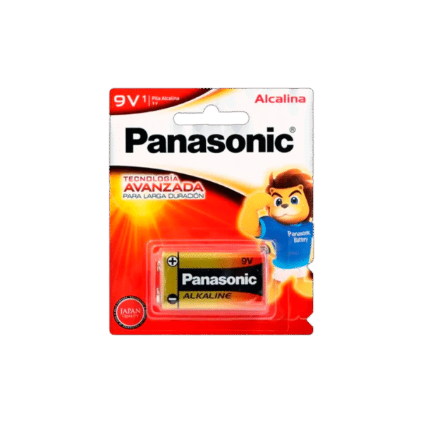 Panasonic Pila Alcalina 9V X 1 Unid.