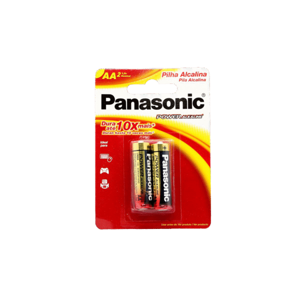 Panasonic Pilas Alcalinas Aa X 2 Unid.