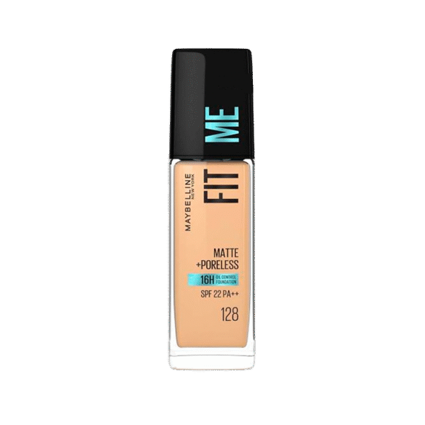 Maybelline Base Fitme Matte+Poreless 128 Warm Nude X 30 Ml