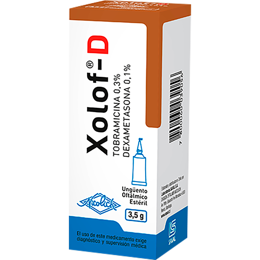XOLOF-D UNGUENTO x 3.5 gr