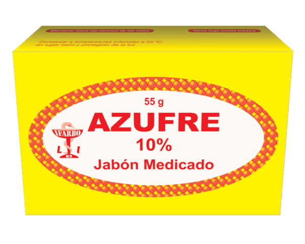 JABON DE AZUFRE MEDICADO x 55 gr