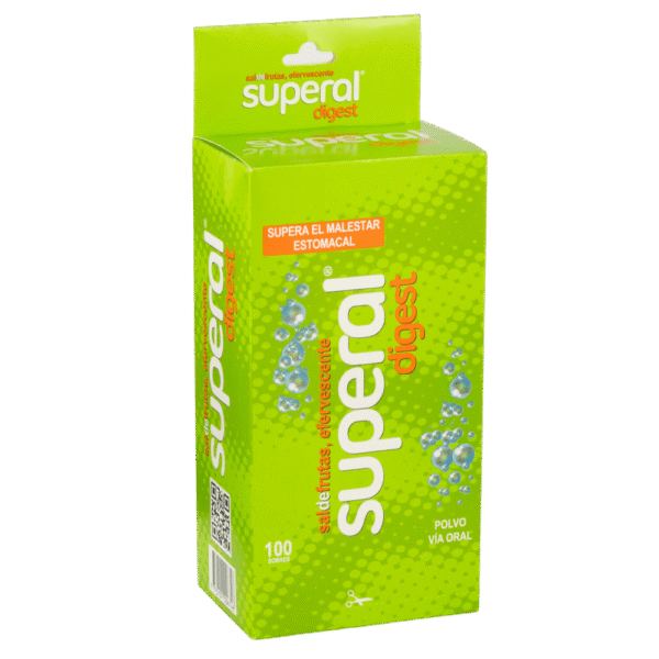 SUPERAL DIGEST LIMON x 100 sobres