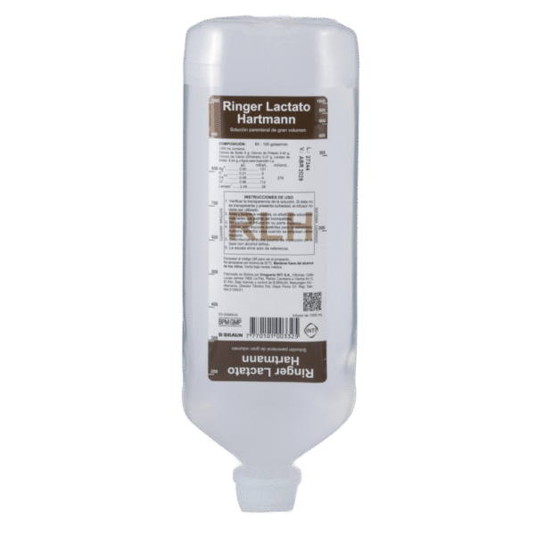 SUERO RINGER LACTATO x 1000 ml