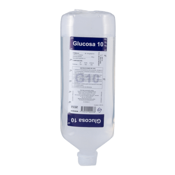 SUERO GLUCOSADO 10% x 1000 ml