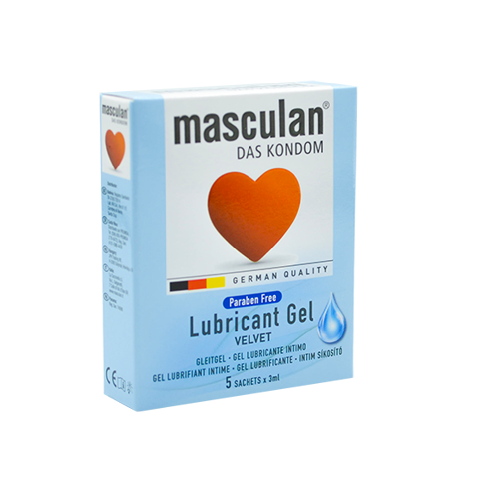 MASCULAN GEL LUBRICANTE x 5 unid.