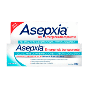ASEPXIA GEL EMERGENCIA TRANSPARENTE x 28 gr