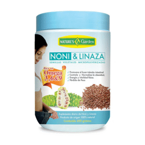 NONI y LINAZA  OMEGA 3 6 9 FCO X  600G