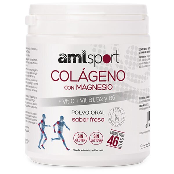 COLAGENO SPORT CON MAGNESIO VIT-C VIT B1B2B6 SBOR FRESA x 350gr.