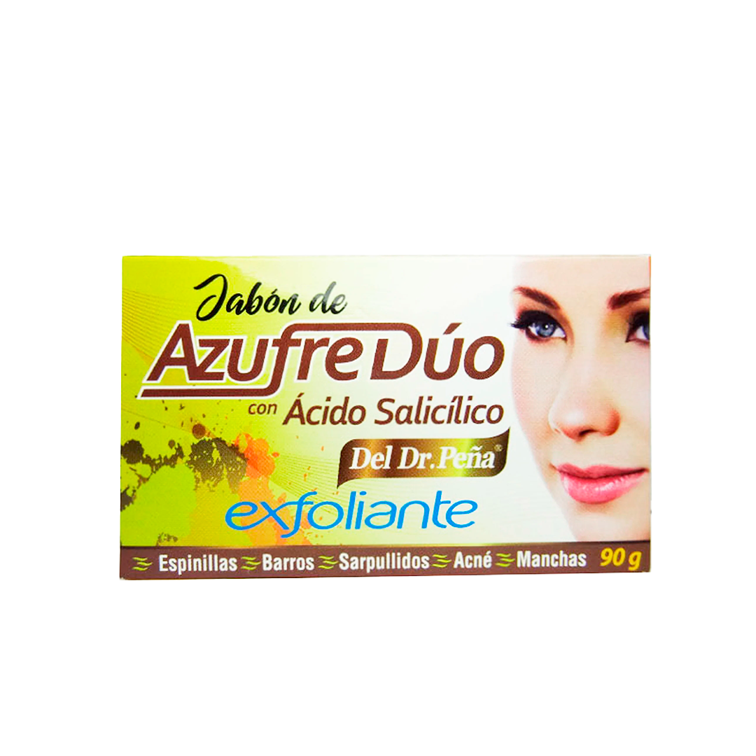 JABON DE AZUFRE DUO c/ ACIDO SALICILICO x 90gr.