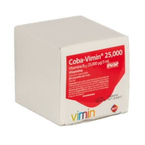 Coba Vimin  25000/3 Ml X 25 Ampollas   Inti