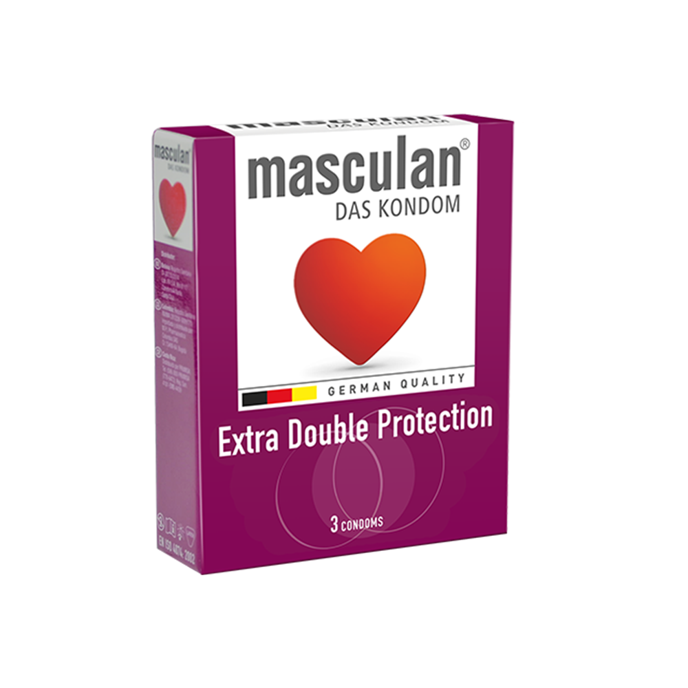 MASCULAN DOBLE PROTECCION x 3u.
