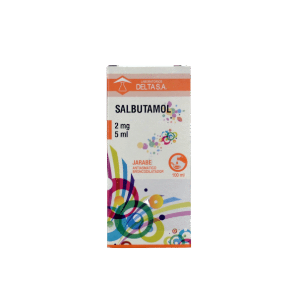 SALBUTAMOL JARABE 2 mg x 100 ml