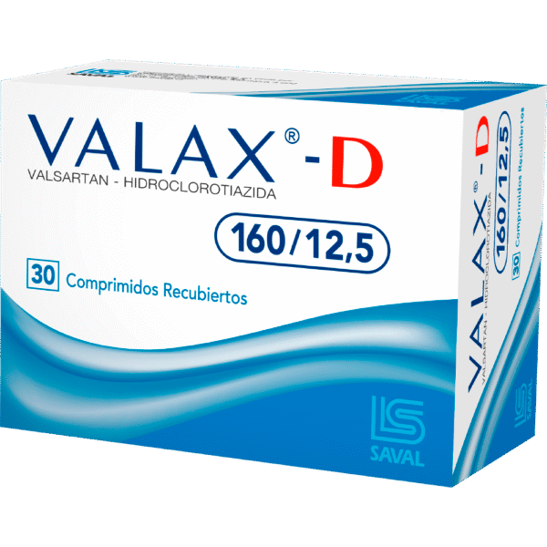 VALAX D 160 / 12.5mg x 30comprimidos