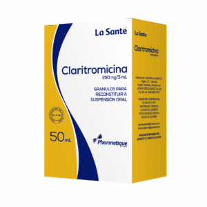 CLARITROMICINA JBE 250mg/5ml x 50ml