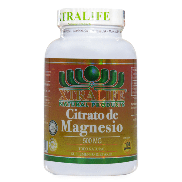 CITRATO DE MAGNESIO 500mg  x 100tabletas