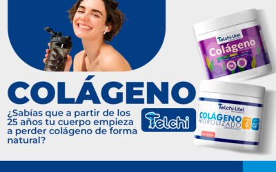 ¿Sabías que a partir de los 25 años tu cuerpo empieza a perder colágeno de forma natural?