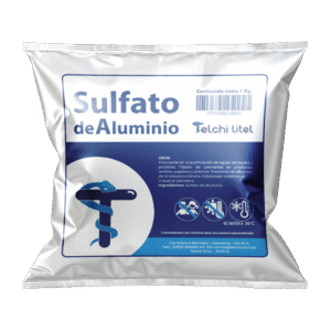 Sulfato De Aluminio X 1Kg. Bolsa Metalizada