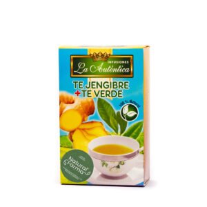 TE JENGIBRE + TE VERDE x 24 bolsitas