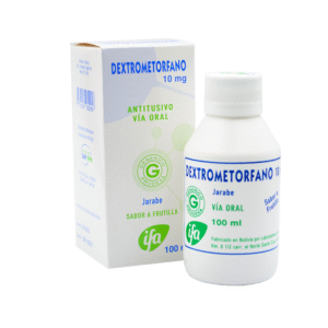 DEXTROMETORFANO 10 mg x 100 ml
