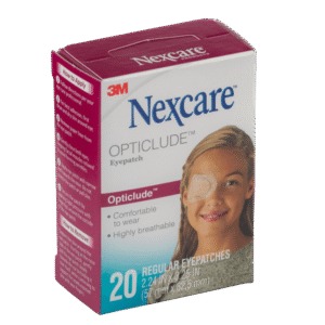 PARCHE OCULAR ADULTO OPTICLUDE NEXCARE 3M x 20 unidades