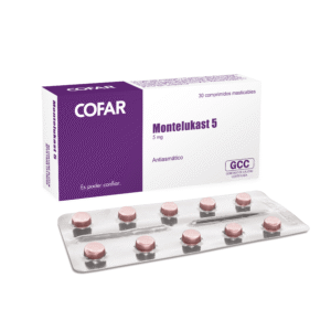 MONTELUKAST 5 mg  x 30 comp. masticables