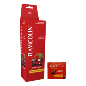 FLAVICOLIN NIÑOS 2-5 AÑOS SABOR CHERRY 3.5 gr. x 40 sobres