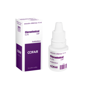 CLORANFENICOL Oftálmico x 10 ml