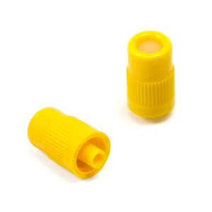 TAPON HEPARANIZADO AMARRILLO x 100 unid.