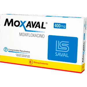 MOXAVAL 400 mg x 7 comp.