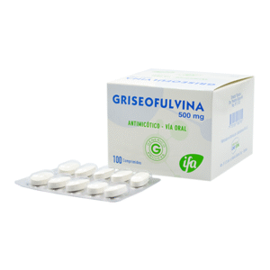 GRISEOFULVINA 500 mg x 100 comp.