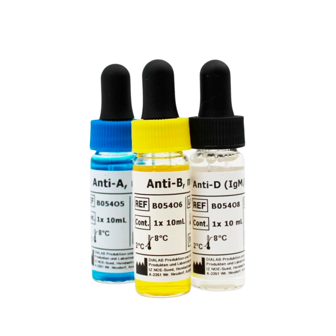 GRUPO SANGUINEO ANTI A-B-D/3fcos x 10ml