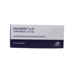 HIGERDIL 6.25 mg x  30 comp.