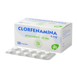 CLORFENAMINA 4 mg x 100 comp.