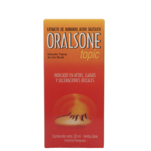 ORALSONE TOPIC FCO X 20 ML.