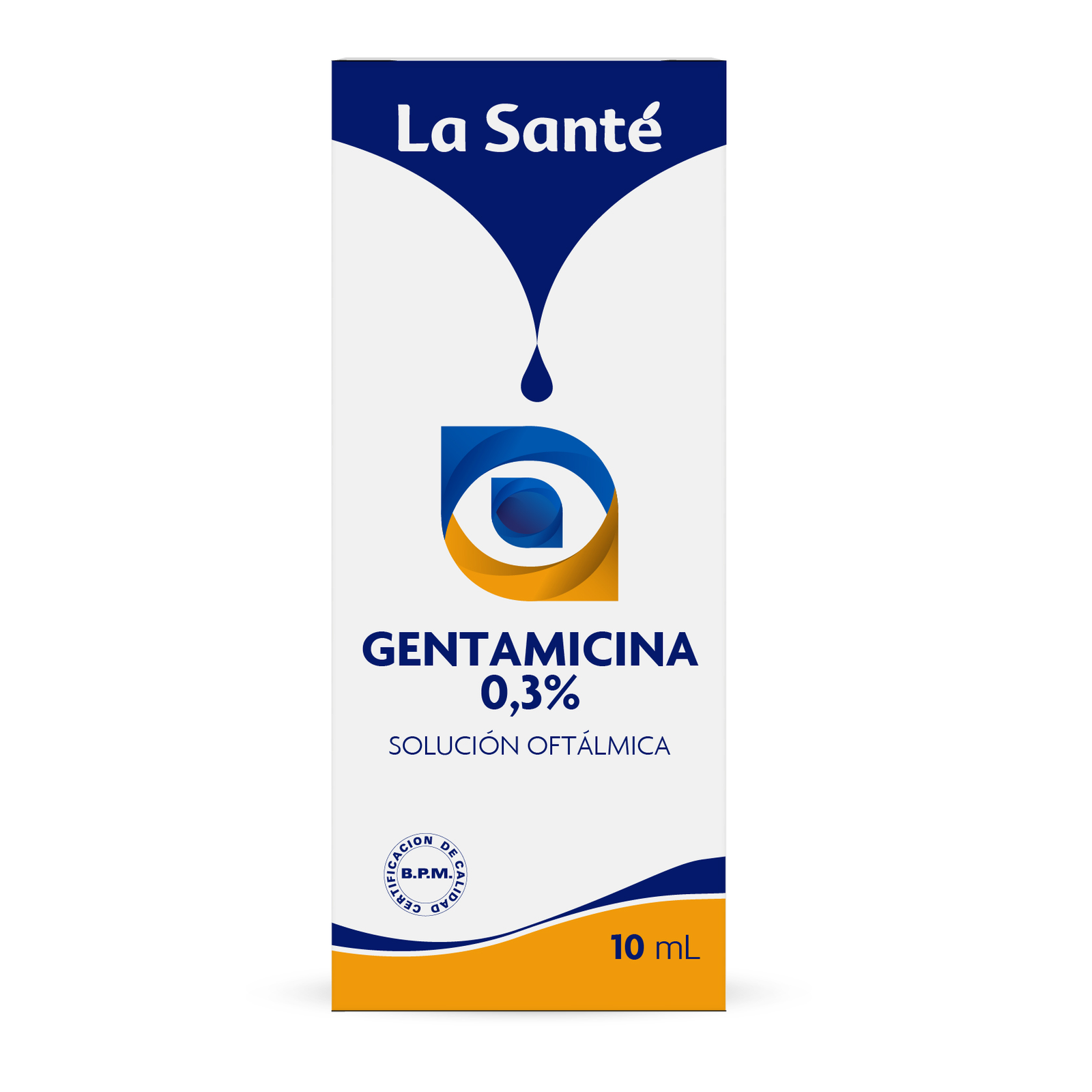 GENTAMICINA 0.3% SOL. OFTAL. x 10 ml