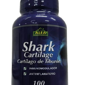 CARTILAGO DE TIBURON (SHARK CARTILAGE)  x 100 cap.