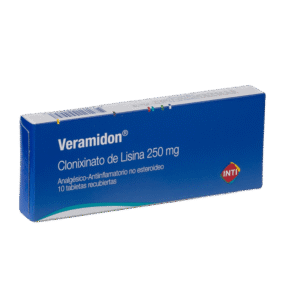 VERAMIDON 250 mg x 10 tabletas