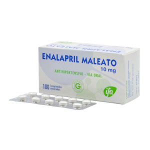 ENALAPRIL MALEATO 10 mg x 100 comp